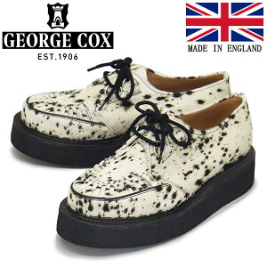 ���K�戵�X GEORGE COX (�W���[�W�R�b�N�X) SKIPTON 3588 VI ���o�[�\�[�� ���U�[�V���[�Y 632 White Speckied Pony