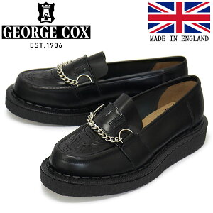 ���K�戵�X GEORGE COX (�W���[�W�R�b�N�X) HAMILTON BUXTON IVC ���o�[�\�[�� ���U�[�V���[�Y 040 BLACK