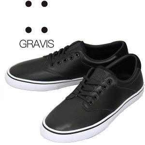 ���K�戵�X GRAVIS (�O���r�X) 30401 FILTER LEATHER �t�B���^�[ ���U�[ �X�j�[�J�[ BLACKxWHITE GRV046
