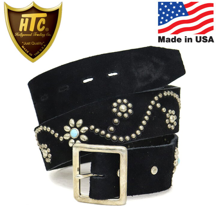 楽天市場】正規取扱店 HTC (Hollywood Trading Company) Belt Suede 