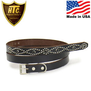 ���K�戵�X HTC(Hollywood Trading Company) Belt End Only #D-Style Stone 0.75�C���` �x���g �u���b�N���U�[x�V���o�[�X�^�b�Yx�u���b�N�X�g�[��