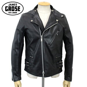 ���K�戵�X JAMES GROSE (�W�F�[���X�O���[�X) G05-12 MEN'S KANSAN JACKET(�����Y�J���T���W���P�b�g) BLACK �u���b�N JG003