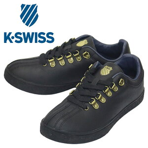 正規取扱店 K-SWISS (ケースイス) 2KSM0022 シンセティックレザースニーカー Black KS085