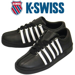 正規取扱店 K-SWISS (ケースイス) 06322 2KSU-0088 CLASSIC クラシック 88 レザースニーカー Black x White KS087
