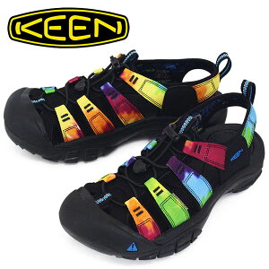 ���K�戵�X KEEN (�L�[��) Men's NEWPORT RETRO 1018804 (�����Y �j���[�|�[�g ���g�� �T���_��) ORIGINAL TIE DYE KN251