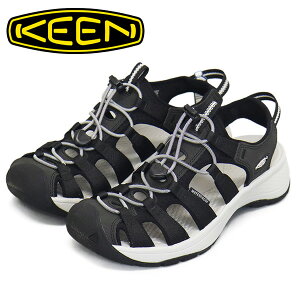 K戵X KEEN (L[) 1023594 Women's ASTORIA WEST SANDAL AXgA EGXg T_ fB[X BLACKxGREY KN742