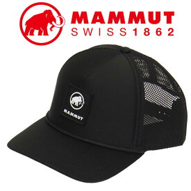 正規取扱店 MAMMUT (マムート) 1119101340 Crag Cap Logo クラッグ キャップ ロゴ 0001 black MMT030
