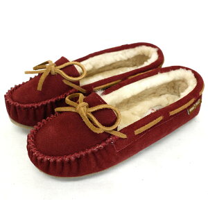 sale Z[ K戵X MINNETONKA(~lgJ) Sheepskin Pippa Slipper(V[vXLsbpXbp) #42025 CRANBERRY fB[X MT368