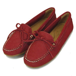 K戵X MINNETONKA(~lgJ) Tie Driving Moc(^ChCrObN) #69812 RED NUBUCK fB[X MT350
