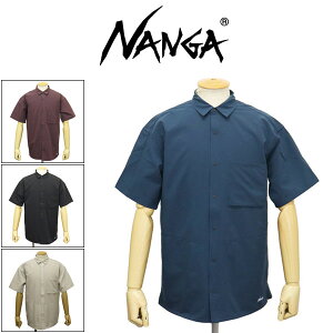 ���K�戵�X NANGA (�i���K) �����Y NW2411-1E900 DotAir COMFY S/S SHIRT �h�b�g�G�A�[ �R���t�B�[ �V���[�g�X���[�u�V���c �S4�F NG038