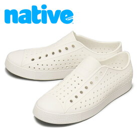 正規取扱店 native shoes (ネイティブシューズ) 11100100 JEFFERSON ジェファーソン シューズ 1999 SELL WHITE/SELL WHITE NV003