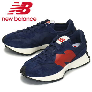 K戵X new balance (j[oX) U327 WEG Xj[J[ NAVYxRED NB866