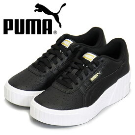 正規取扱店 PUMA (プーマ) 373438 CALI ウェッジ ウィメンズ レディース スニーカー 02 プーマブラック-プーマホワイト PM219