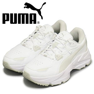 �yFashion THE SALE�z ���K�戵�X PUMA (�v�[�}) 394758 �I�[�L�b�h LUX ���f�B�[�X�X�j�[�J�[ 01 �z���C�g-�Z�f�[�g�O���[ PM233