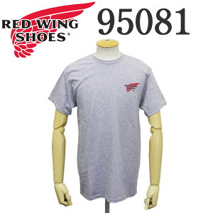 ���K�戵�X REDWING (���b�h�E�B���O) 95081 Archive Logo T-Shirt �A�[�J�C�u���ST�V���c Light Gray ���C�g�O���[