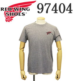 正規取扱店 REDWING (レッドウィング) 97404 LOGO T-SHIRT 半袖 ロゴTシャツ GRAY