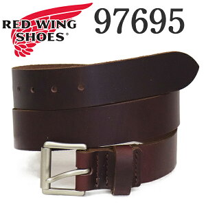 ���K�戵�X REDWING (���b�h�E�B���O) 97695 Leather Belt ���U�[�x���g 38mm Black Cherry Excalibur
