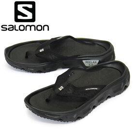 正規取扱店 Salomon (サロモン) L47110800 REELAX BREAK 6.0 リラックスブレーク 6.0 リカバリーサンダル Black x Black x Alloy SL026