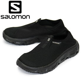 正規取扱店 Salomon (サロモン) L47111500 REELAX MOC 6.0 リラックスモック 6.0 リカバリーシューズ Black x Black x Alloy SL021