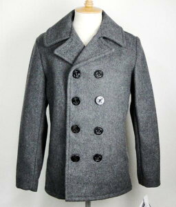 ���K�戵�X Schott (�V���b�g) 7118 753US PEA COAT 24oz �s�[�R�[�g �A�����J�� OX GRAY