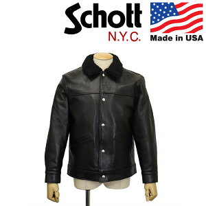 ���K�戵�X Schott (�V���b�g) 2950021 7671 219US COLLAR BOA RANCH JKT �J���[�{�A �����`���U�[�W���P�b�g 09(10)BLACK