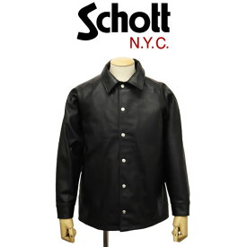 正規取扱店 Schott (ショット) 3121026 SHEEP COACH JKT シープ コーチジャケット 09BLACK