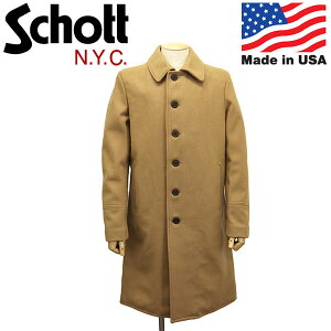 ���K�戵�X Schott (�V���b�g) 7653 C729NE SINGLE OFFICER COAT �V���O�� �I�t�B�T�[�R�[�g 50CAMEL