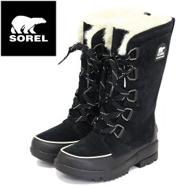 正規取扱店 SOREL (ソレル) NL3426 TIVOLI IV TALL ティボリIVトール レディース スノーブーツ 防水 010 BLACK SRL019