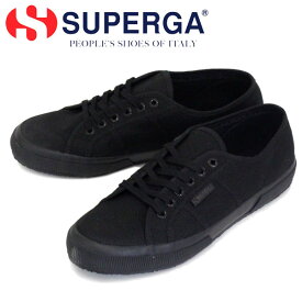 正規取扱店 SUPERGA (スペルガ) 2750-COTU CLASSIC キャンバススニーカー 997 TOTAL BLACK SPG003