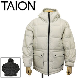 ���K�戵�X TAION (�^�C�I��) 106VZMT MOUNTAIN VOLUME HOOD DOWN JACKET �}�E���e�� �p�b�J�u�� �{�����[�� �_�E���p�[�J�[ TA043