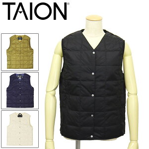 ���K�戵�X TAION (�^�C�I��) W001 WOMENS V NECK BUTTON DOWN VEST �{�^���_�E���x�X�g ���f�B�[�X TA005 �S4�F