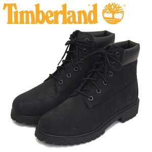 K戵X Timberland (eBo[h) 12907 6in Premium WP Boot 6C` v~A EH[^[v[t u[c fB[X LbY Black Nubuck TB186