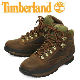 正規取扱店 Timberland (ティンバーランド) 95100 EUROHIKER LEATHER ユーロハイカーレザーブーツ Brown TB368