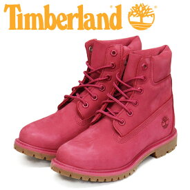 正規取扱店 Timberland (ティンバーランド) A2R7T 50th Anniversary 6in PREM WP BT 6インチプレミアムウォータープルーフブーツ レディース Pink TB433