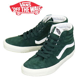 ���K�戵�X VANS (���@���Y �o���Y) VN000BW7EME Sk8-Hi �X�P�[�g�n�C �X�j�[�J�[ Pig Suede Emerald VN620