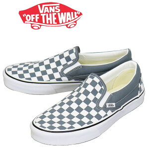 ���K�戵�X VANS (���@���Y �o���Y) VN000DAHRV2 Classic Slip-On �N���V�b�N�X���b�|�� �X�j�[�J�[ Color Theory Checkerboard Stormy Weather VN614