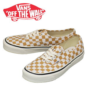 K戵X VANS (@Y oY) VN0A7Q5CBLS Authentic 44 Dx I[ZeBbN Xj[J[ Checkerboard Honey Yellow VN507