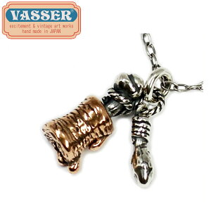 ���K�戵�X VASSER�i�o�b�T�[�jMighty Hunter Pendant Silver×Copper(�}�C�e�B�[�n���^�[�y���_���g�V���o�[×�R�b�p�[) w/Chain