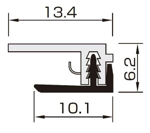 【店内全品ポイント10倍/マラソン期間&要エントリー】フクビ アルパレージ用 見切 セパレート型壁面化粧パネル 内装 お風呂化粧板 浴室化粧板