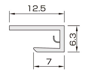 【店内全品ポイント10倍/マラソン期間&要エントリー】フクビ アルパレージ用 見切壁面化粧パネル 内装 お風呂化粧板 浴室化粧板