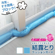 【日本製】抗菌加工付きの上位モデルでさらに快適！ 置くだけ結露対策 結露とり ［ブルー/ホワイト］2サ…
