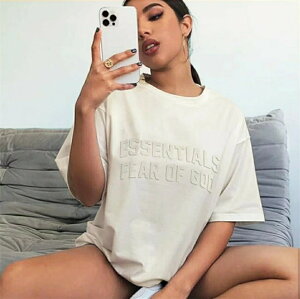 uԌZ[vFEAR OF GOD ESSENTIALS GbZVY TVc  Y fB[X T-Shirt XEGbg W[W Vv jp JWA TVc [sAi]