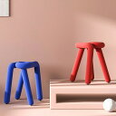 VeroMan ボールドチェア U字チェア モナ チェア デザイナーズ ダイニングチェア カラフルでリビングやダイニングにぴったり 曲線 韓国インテリア (背もたれなし)