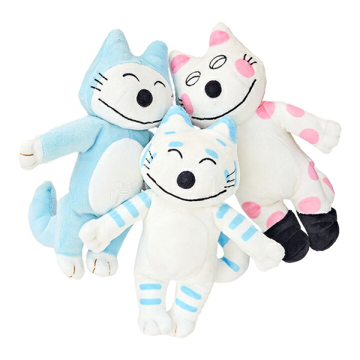 楽天市場 11ぴきのねこ ぬいぐるみ お買得 3体セット とらねこたいしょう ねこ へんなねこ 知育玩具 おもちゃ通販 トライブ
