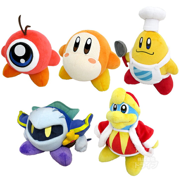 楽天市場】星のカービィ ぬいぐるみ 敵キャラEセット : 知育玩具 