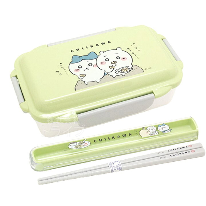 楽天市場】ちいかわ4点ロック お弁当箱 500ml 箸＆箸箱 セット 