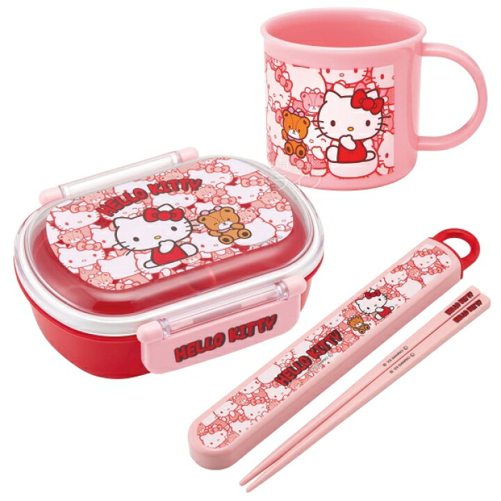 楽天市場】[特価40％OFF]ハローキティ 抗菌 お弁当箱 中子付 360ml 箸 