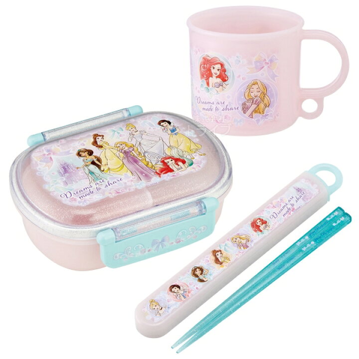 楽天市場】ディズニー プリンセス 25 抗菌 お弁当箱 中子付 360ml 箸 