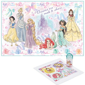 ディズニー プリンセス 25 おでかけセット レジャーシート 抗菌おしぼり 2点セット