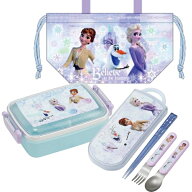 アナと雪の女王 26 角型お弁当箱 450ml トリオ 巾着セット